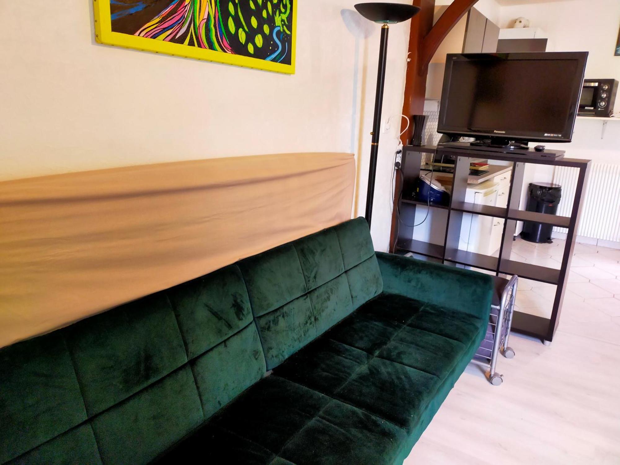 Studio En Rdc Avec Balcon Centre Vitre Экстерьер фото